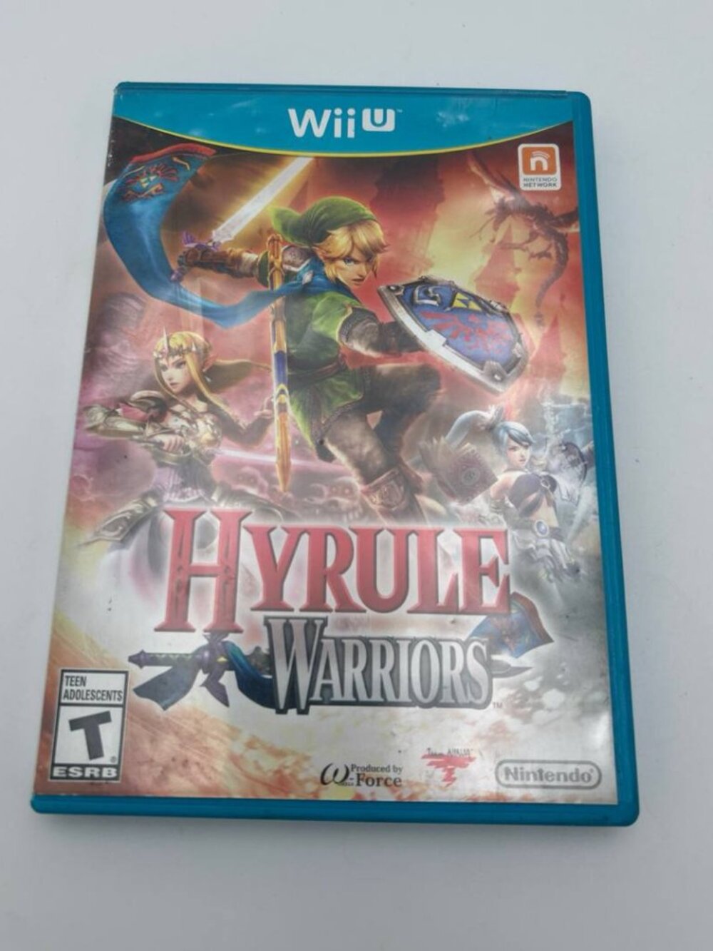 Hyrule Warriors Nintendo Wii U Complete Game Case Manual